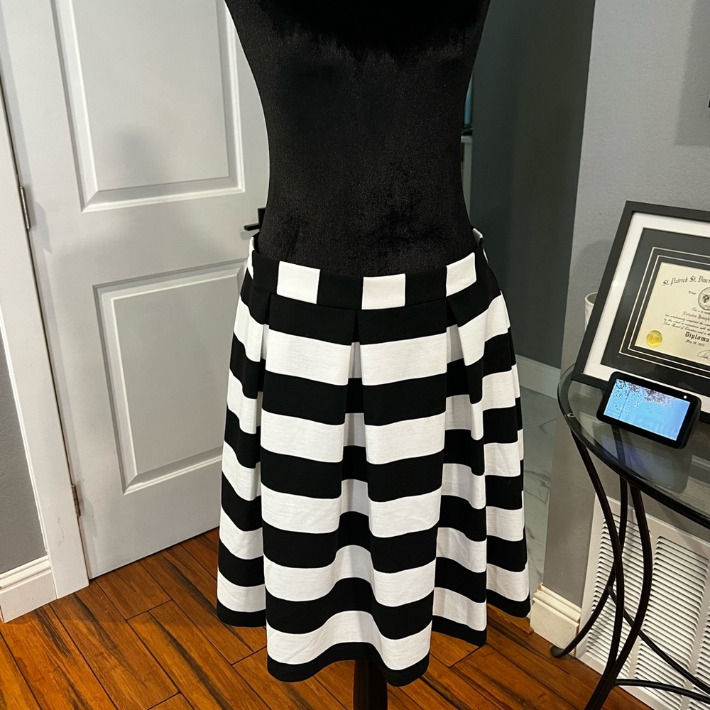 Charlotte Russell striped skirt